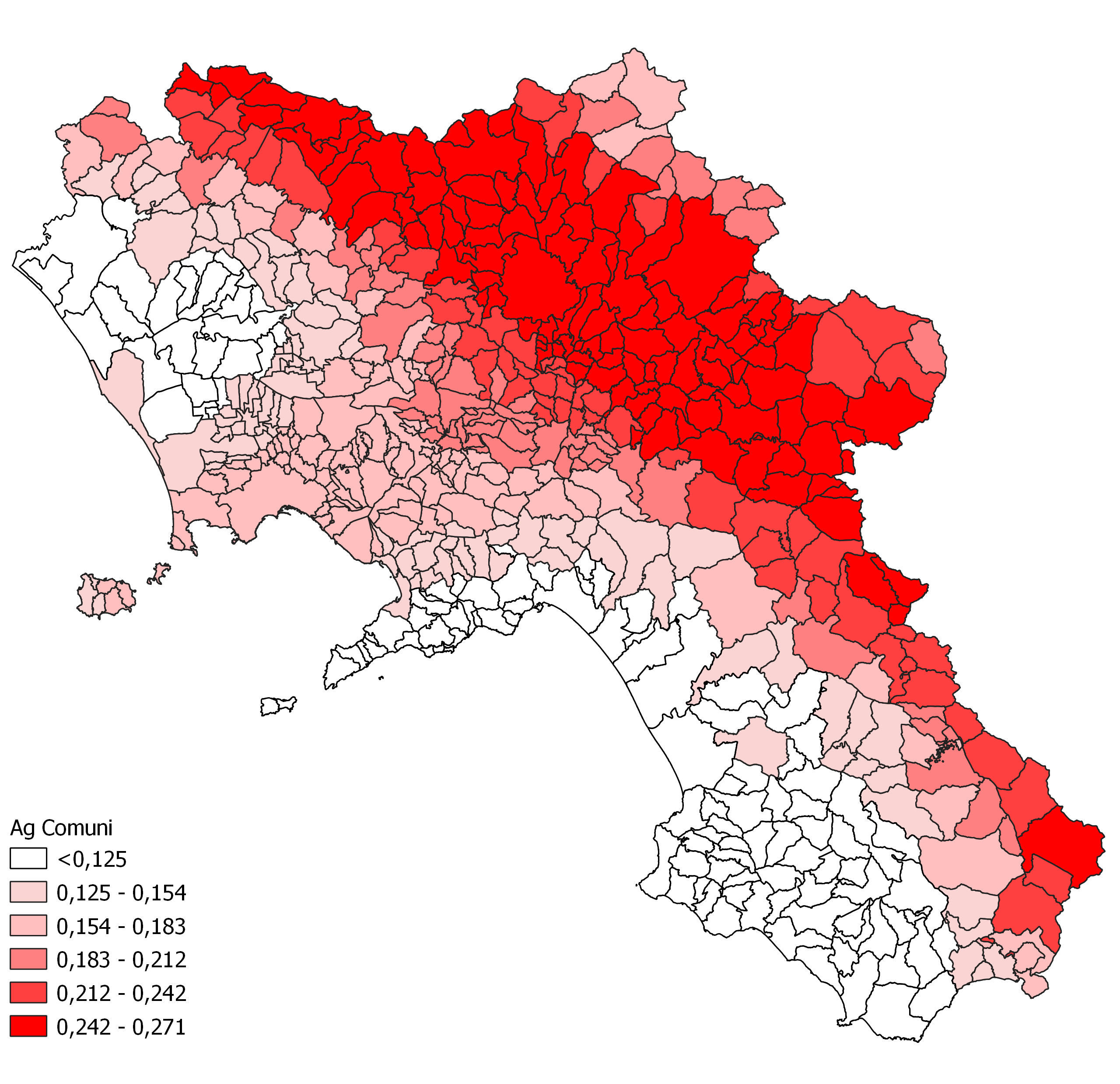 Zone sismiche campania