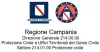 Logo regione campania e protezione civile regione campania